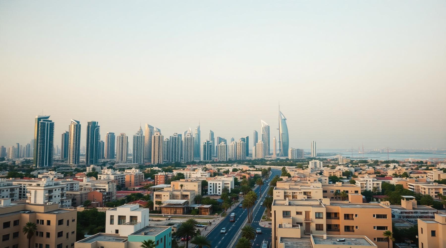 UAE community skyline